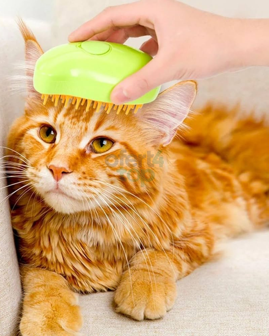 Cepillo de Vapor 3 en 1 para Mascotas